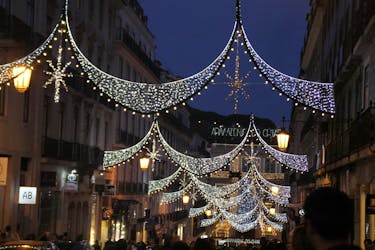 2-hour tuk-tuk Christmas lights tour of Lisbon